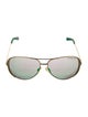 Michael Kors Zanzibar Aviator Sunglasses