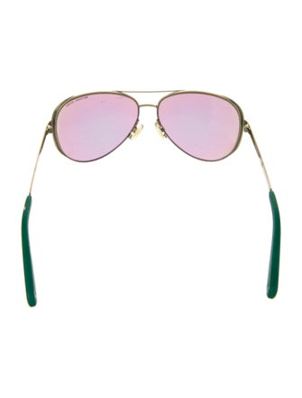 Michael Kors Zanzibar Aviator Sunglasses
