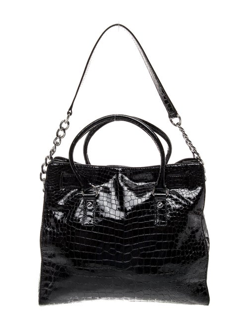 Michael Michael Kors Embossed Leather Shoulder Bag