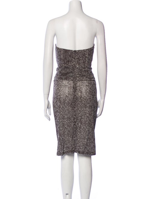 Michael Kors Strapless Knee-Length Dress