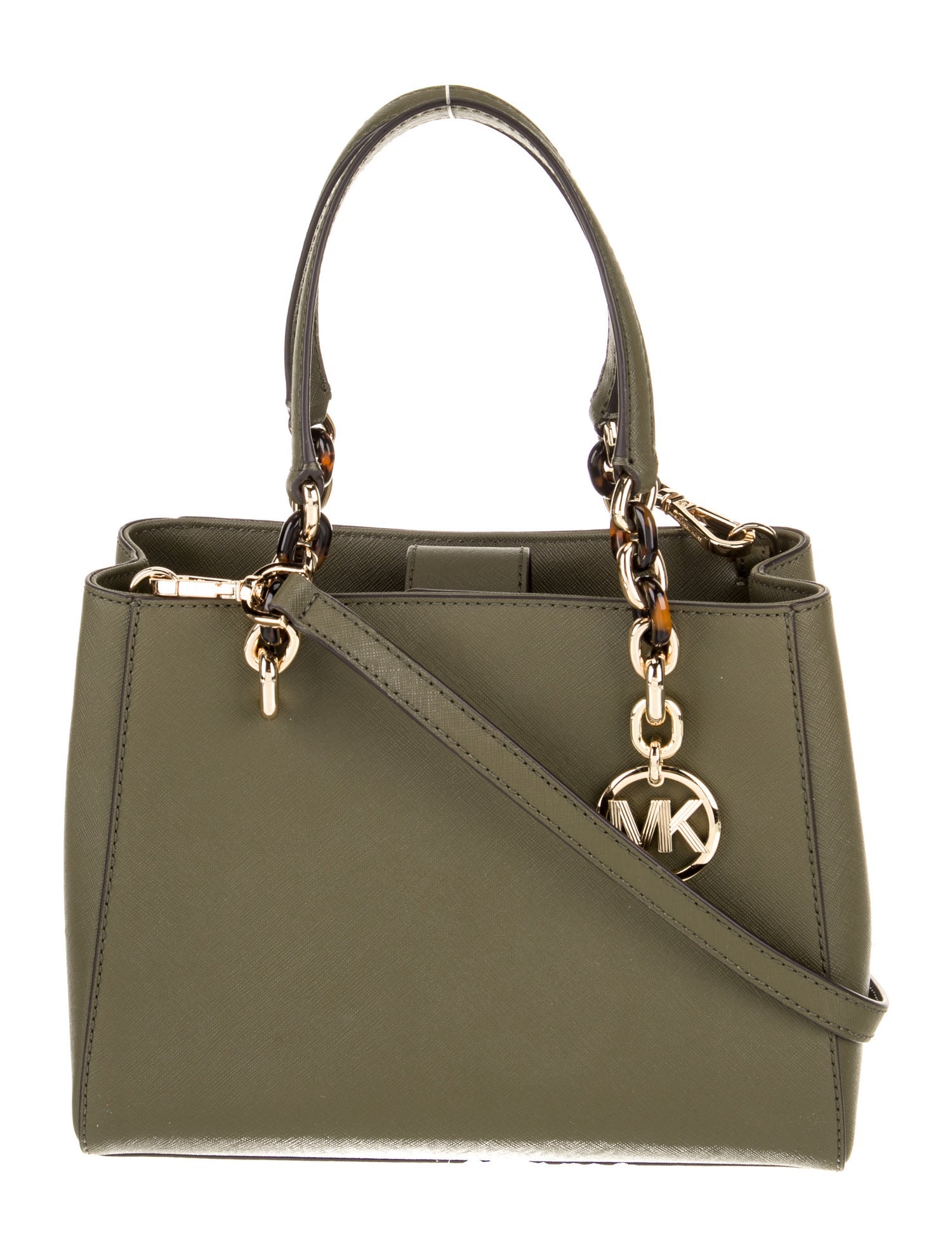 Michael Kors Saffiano Leather Shoulder Bag