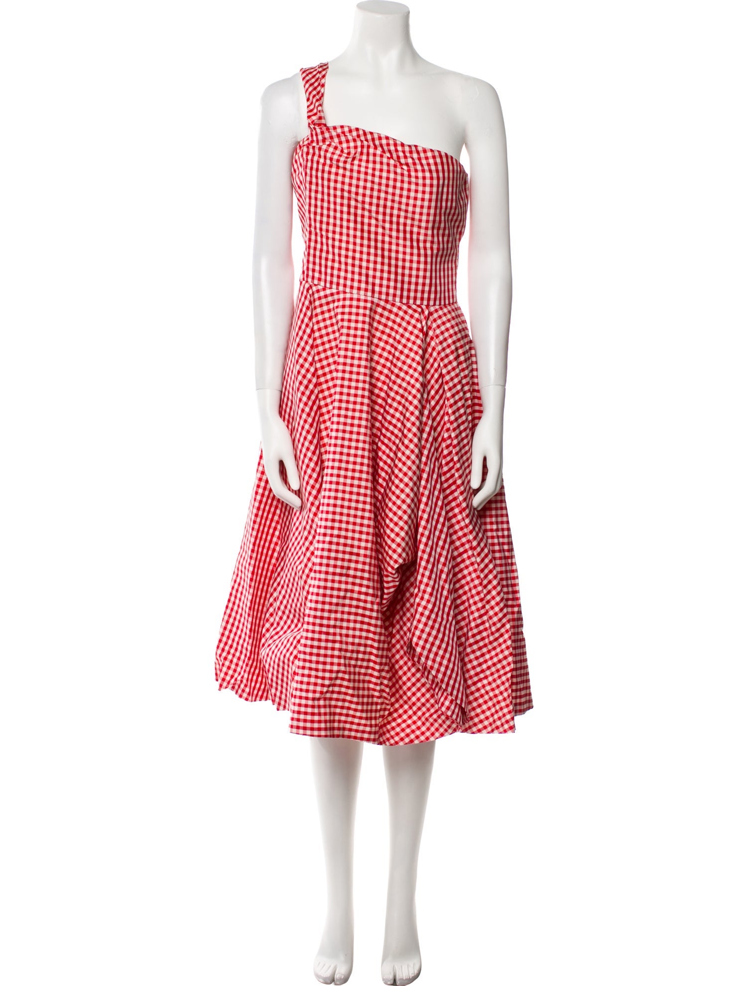 Michael Kors Silk Midi Length Dress