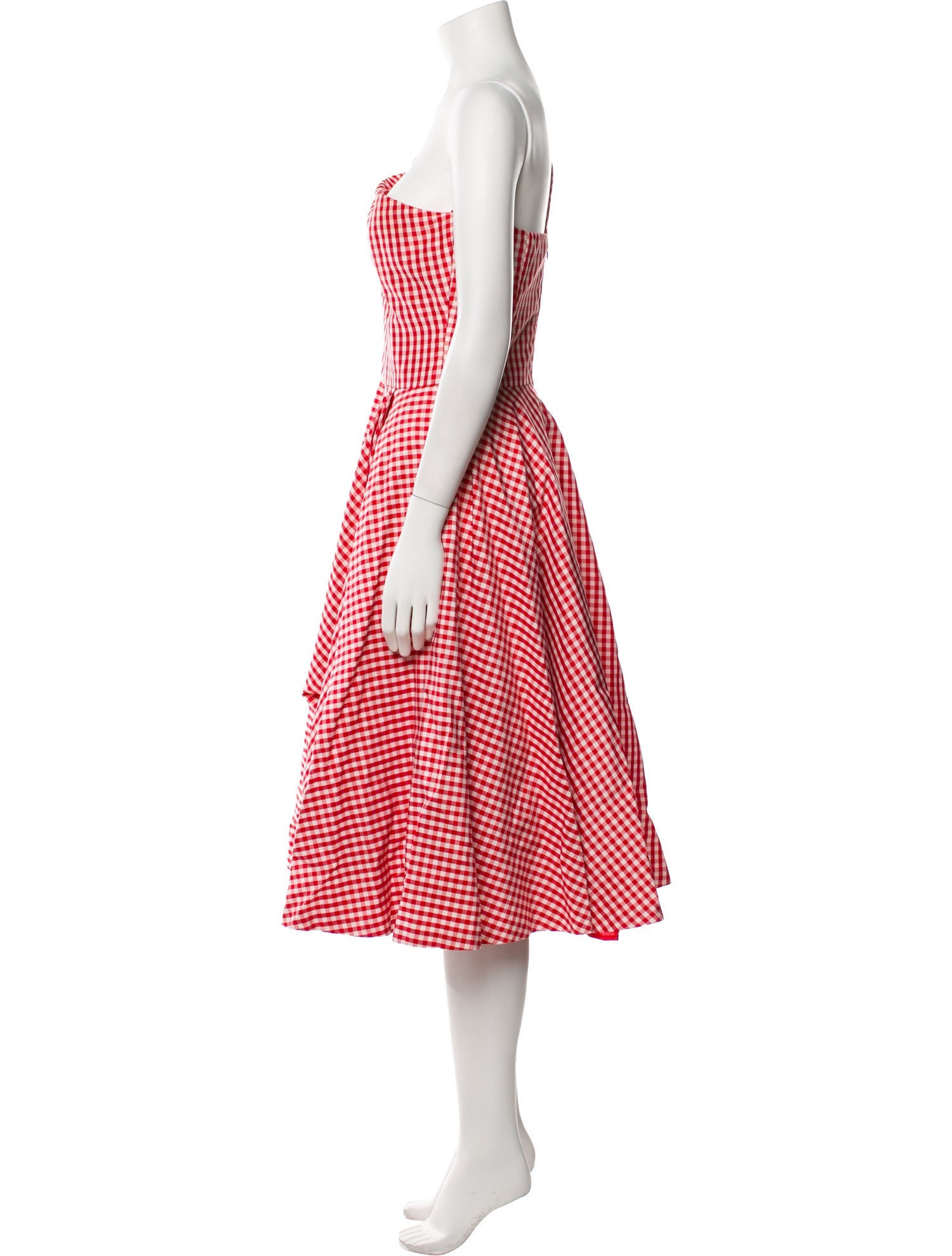 Michael Kors Silk Midi Length Dress