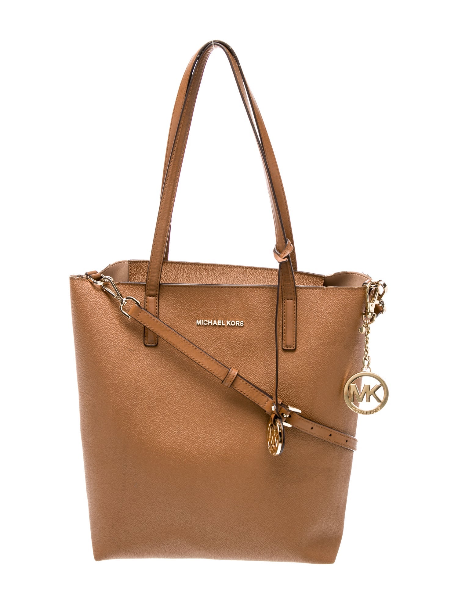 Michael Kors Leather Bucket Bag