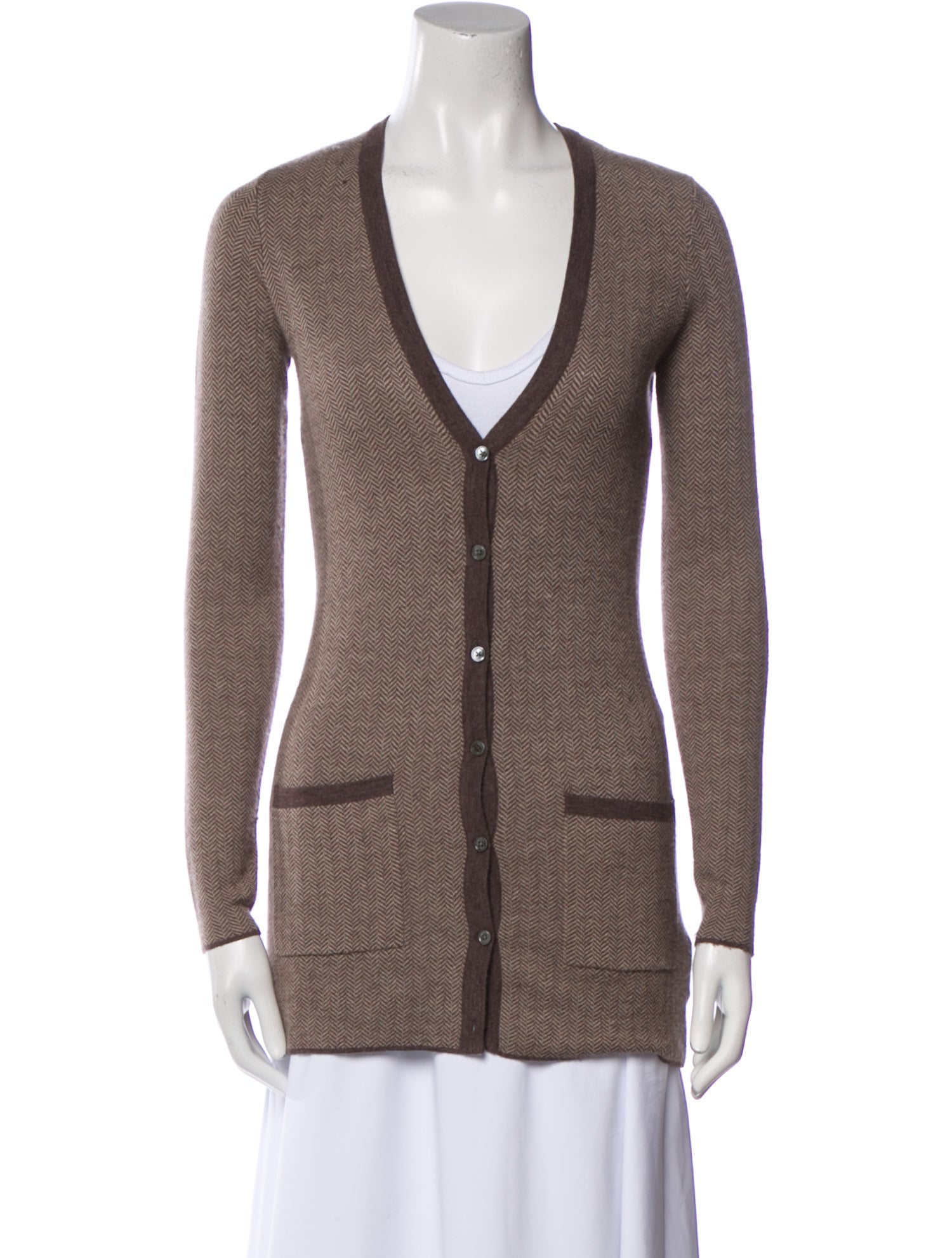 Michael Kors Cashmere V-Neck Sweater