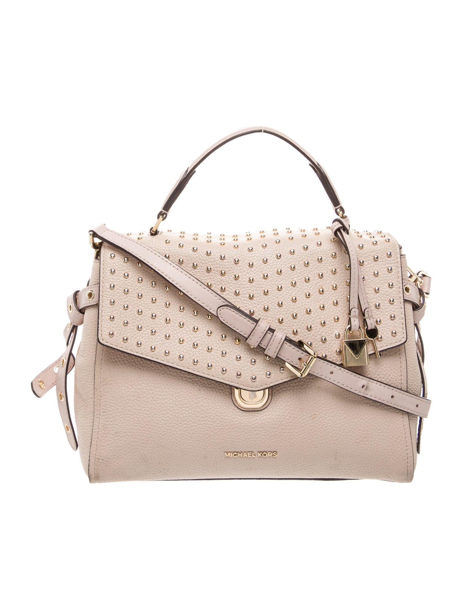 Michael Kors Leather Top Handle Bag