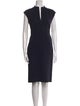 Michael Kors V-Neck Knee-Length Dress