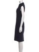 Michael Kors V-Neck Knee-Length Dress