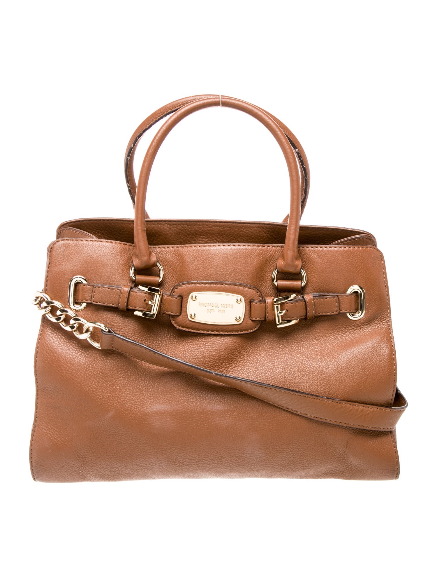 Michael Kors Leather Top Handle Bag