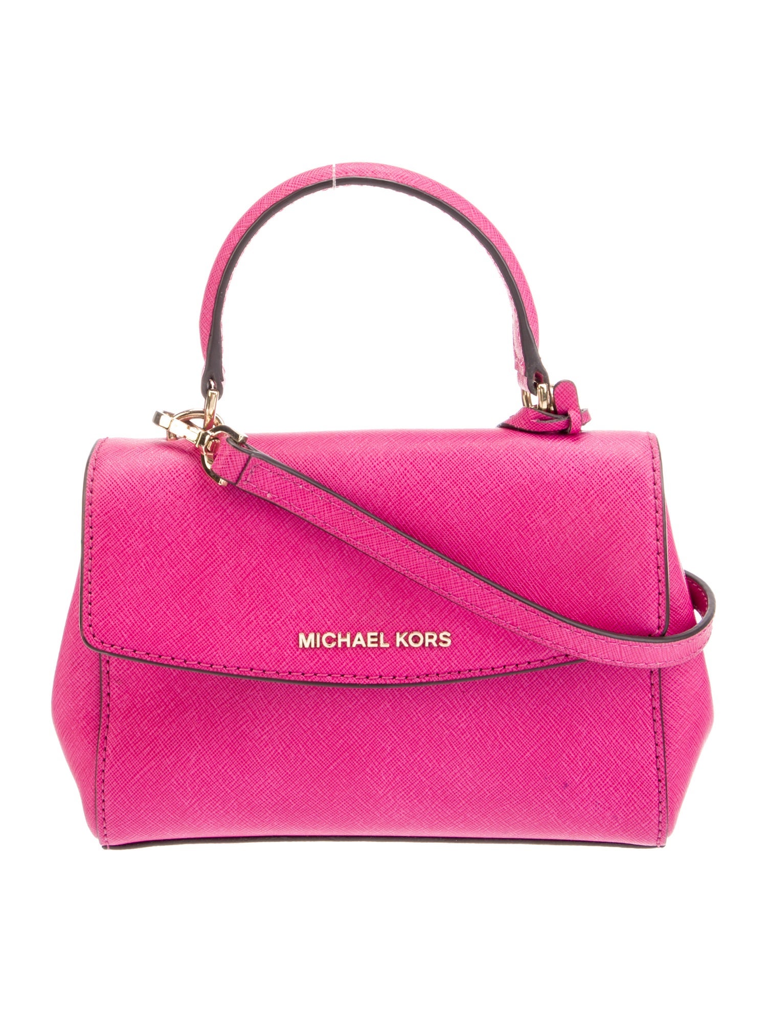 Michael Kors Saffiano Leather Top Handle Bag