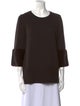 Michael Kors Mink Scoop Neck Sweater