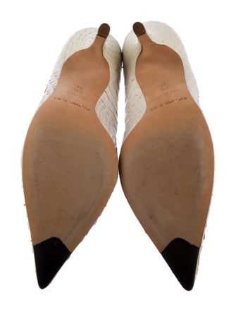 Michael Kors Python Animal Print Pumps