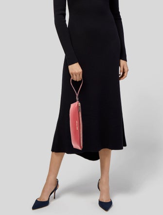 Michael Kors Leather Clutch