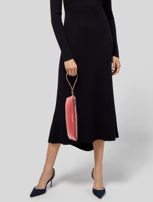 Michael Kors Leather Clutch