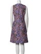 Michael Kors Floral Print Knee-Length Dress