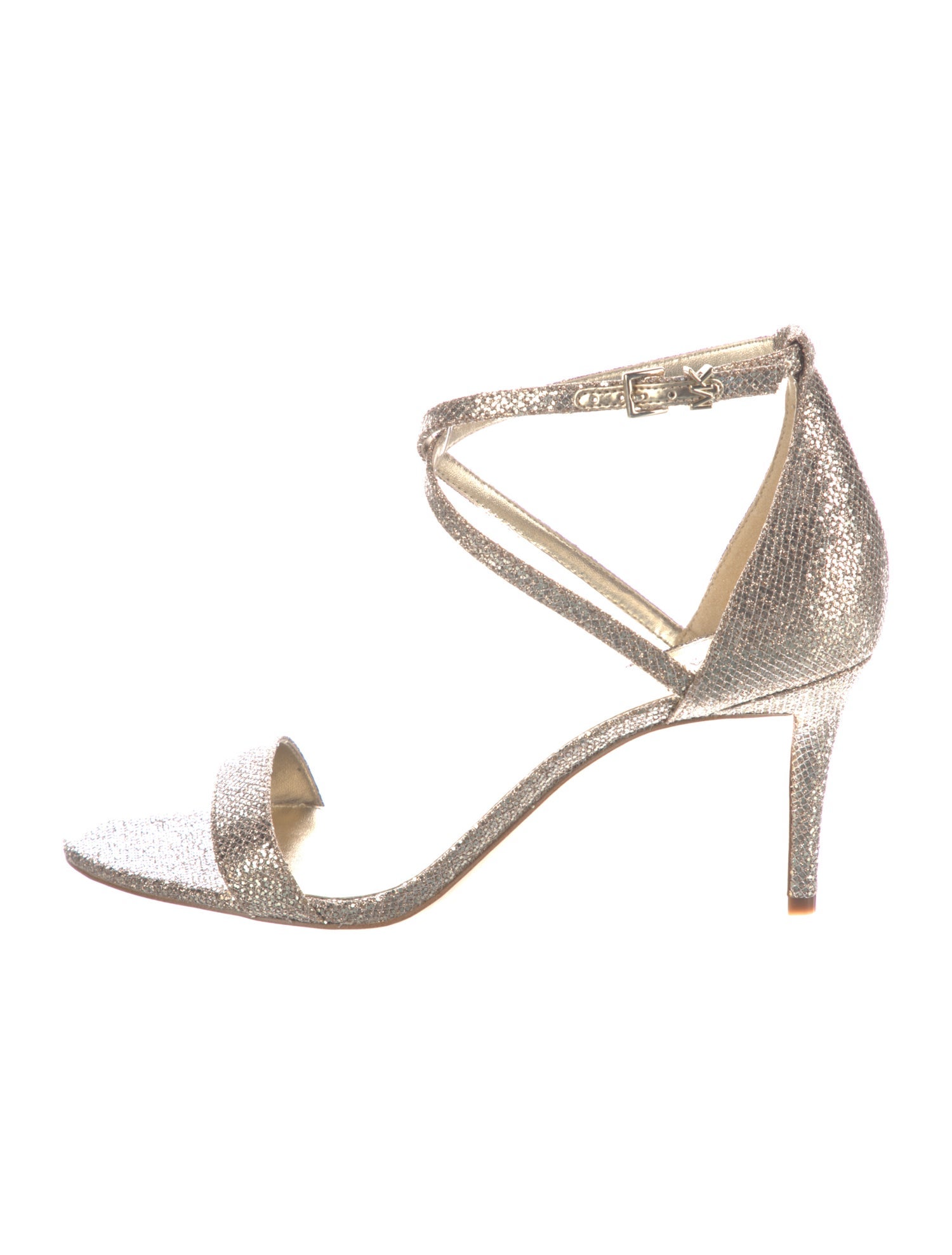 Michael Kors Glitter Animal Print Sandals