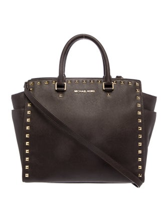 Michael Michael Kors Saffiano Leather Top Handle Bag