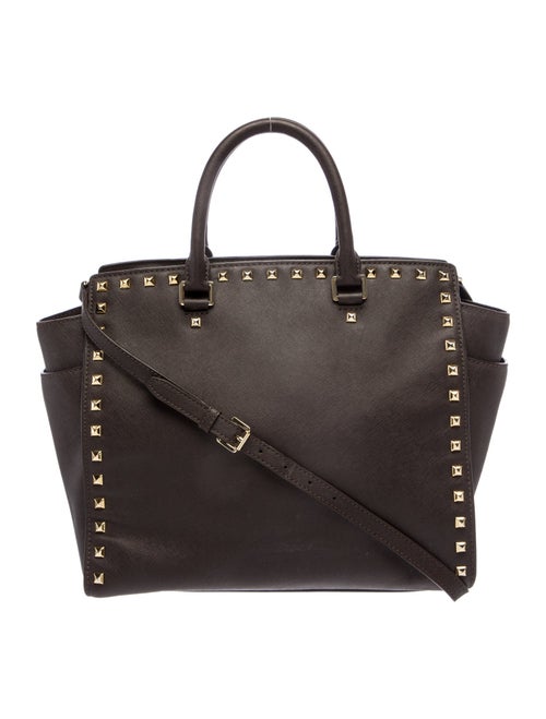 Michael Michael Kors Saffiano Leather Top Handle Bag