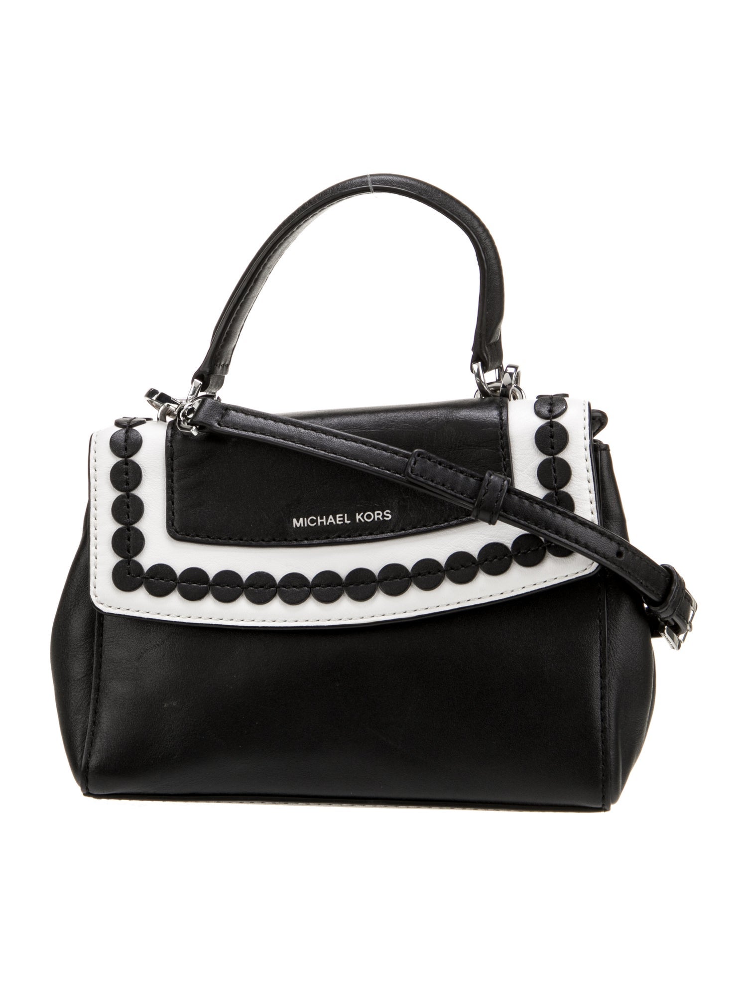 Michael Kors Leather Top Handle Bag