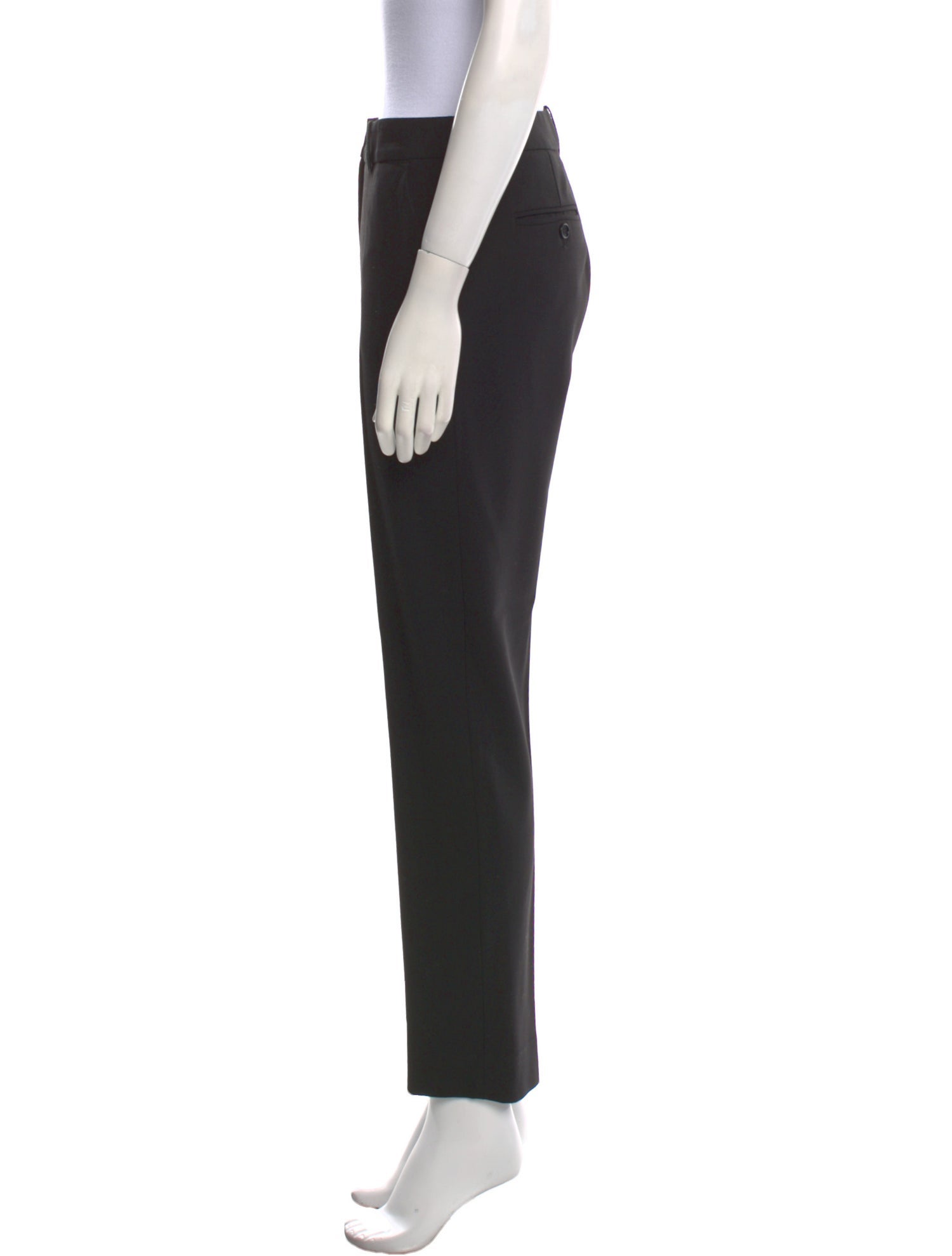 Michael Kors Virgin Wool Straight Leg Pants