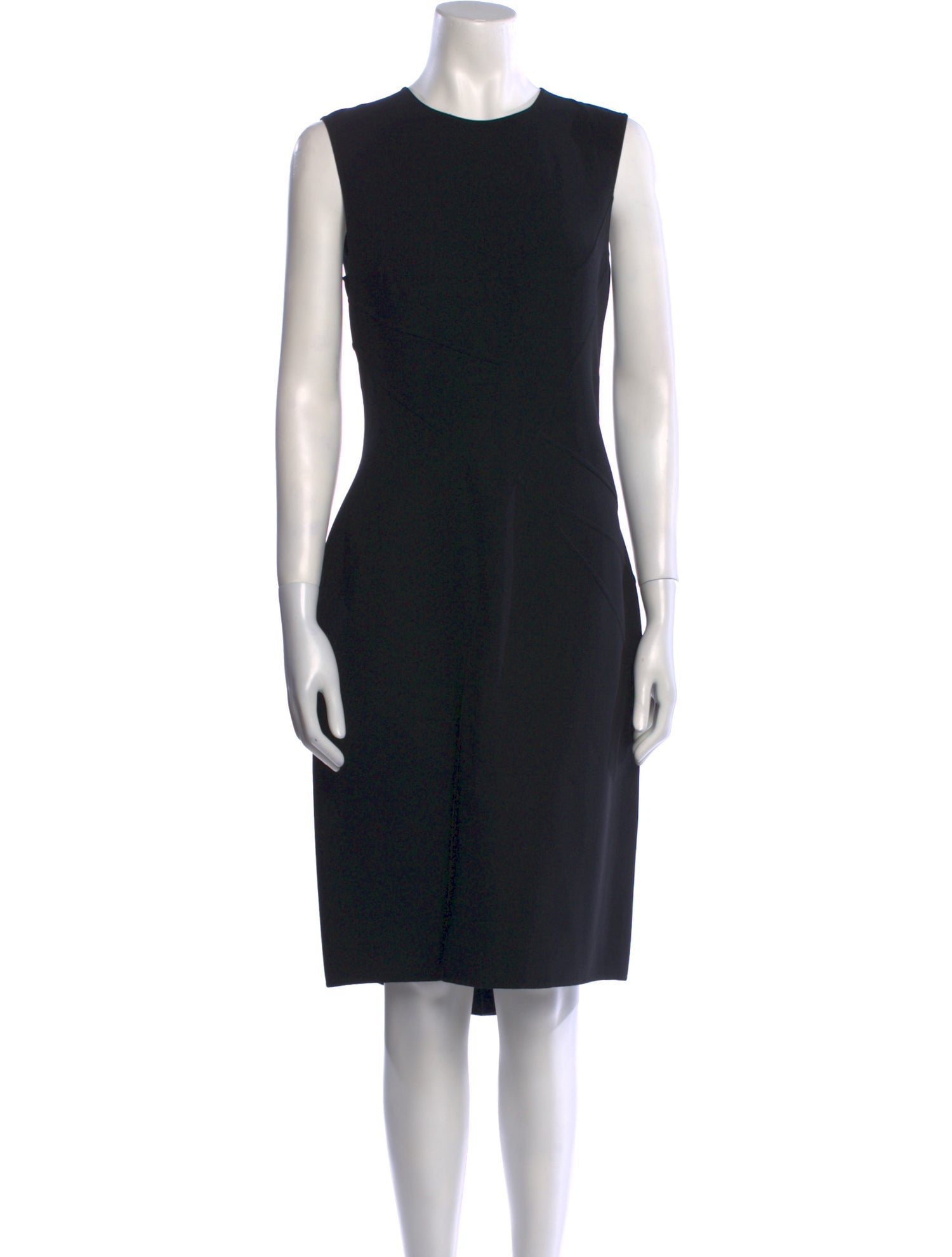 Michael Kors Virgin Wool Midi Length Dress