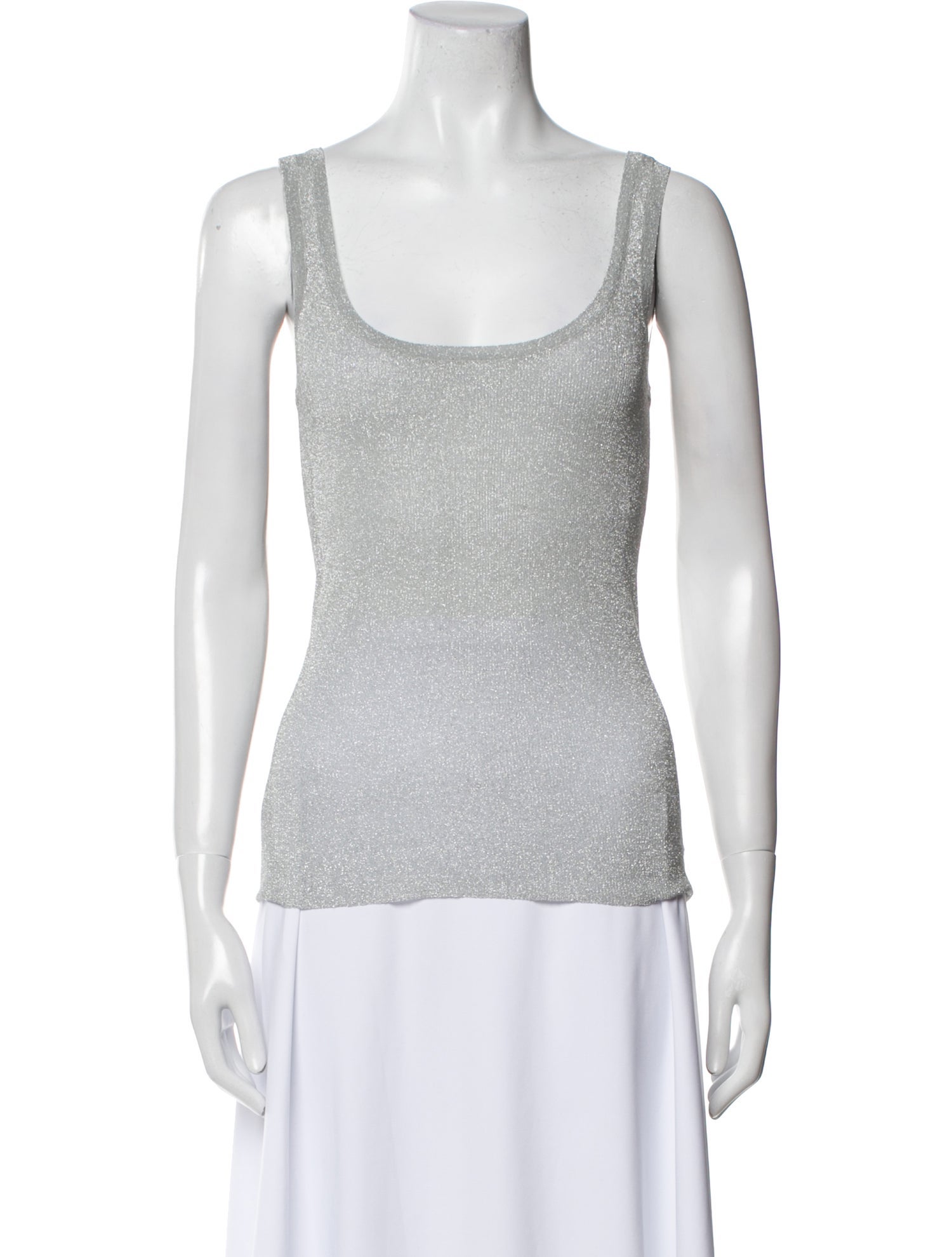 Michael Kors Scoop Neck Sleeveless Top