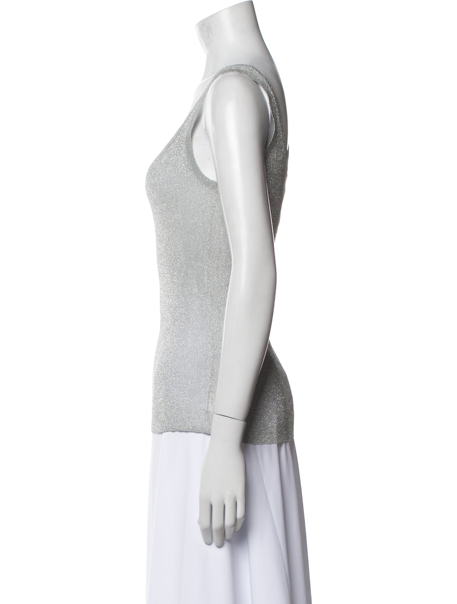 Michael Kors Scoop Neck Sleeveless Top