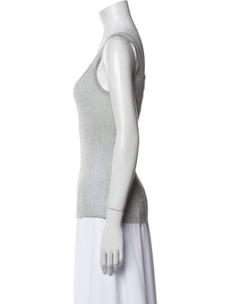 Michael Kors Scoop Neck Sleeveless Top