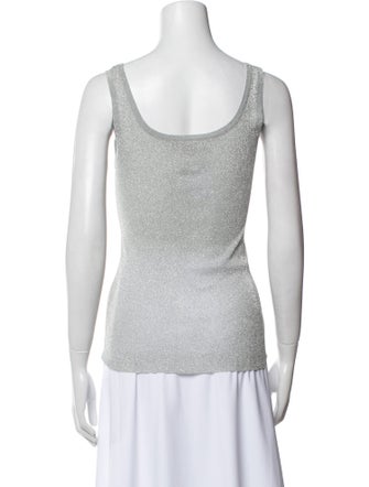 Michael Kors Scoop Neck Sleeveless Top