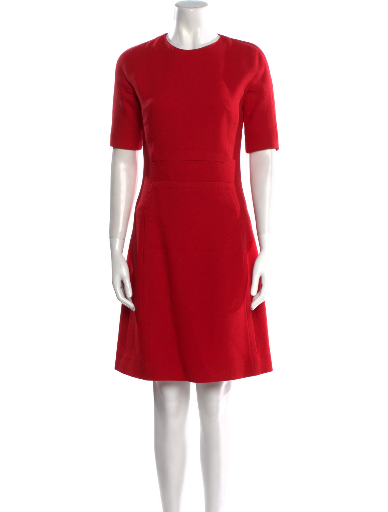 Michael Kors Virgin Wool Knee-Length Dress