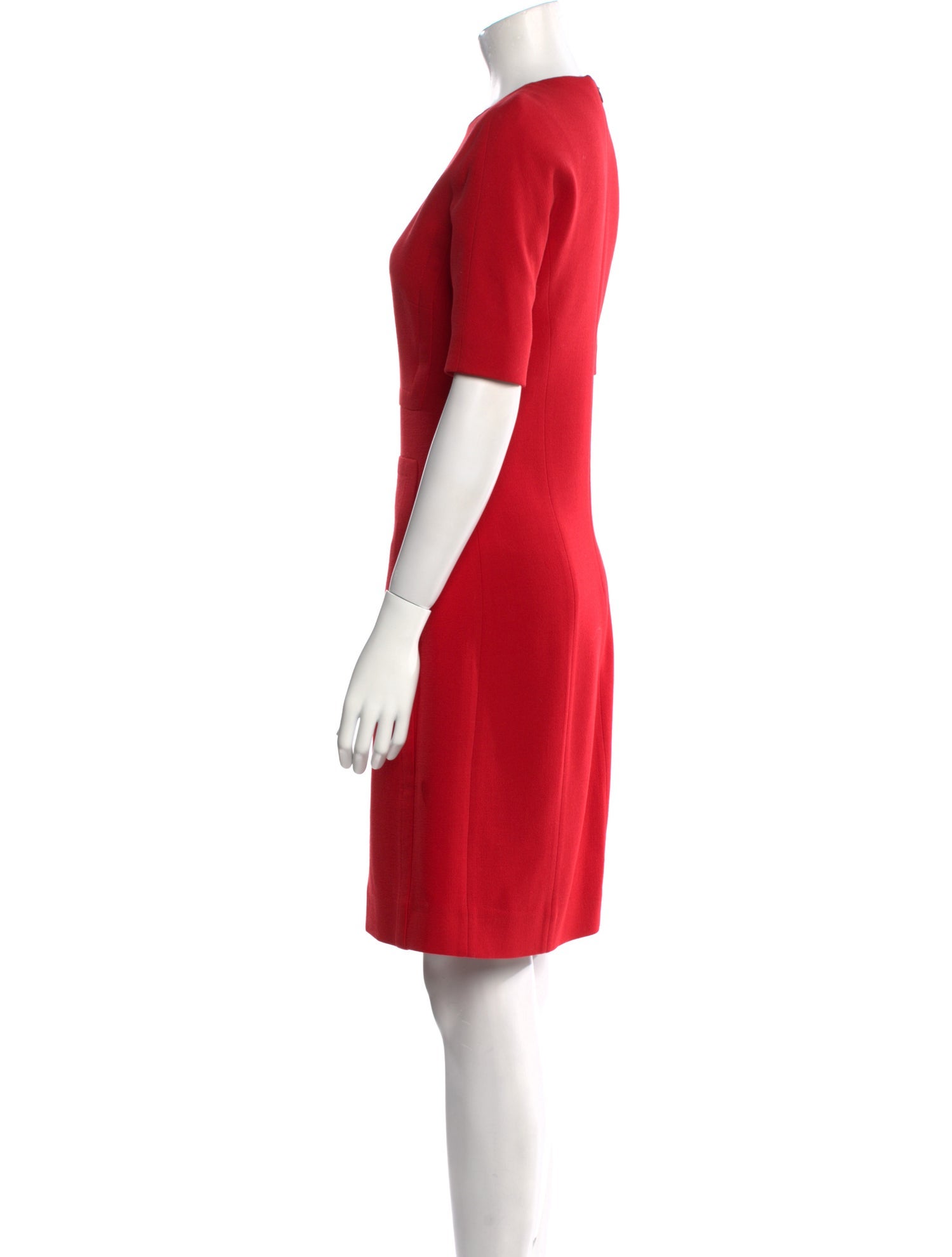 Michael Kors Virgin Wool Knee-Length Dress