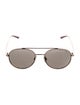 Michael Kors Round Mirrored Sunglasses