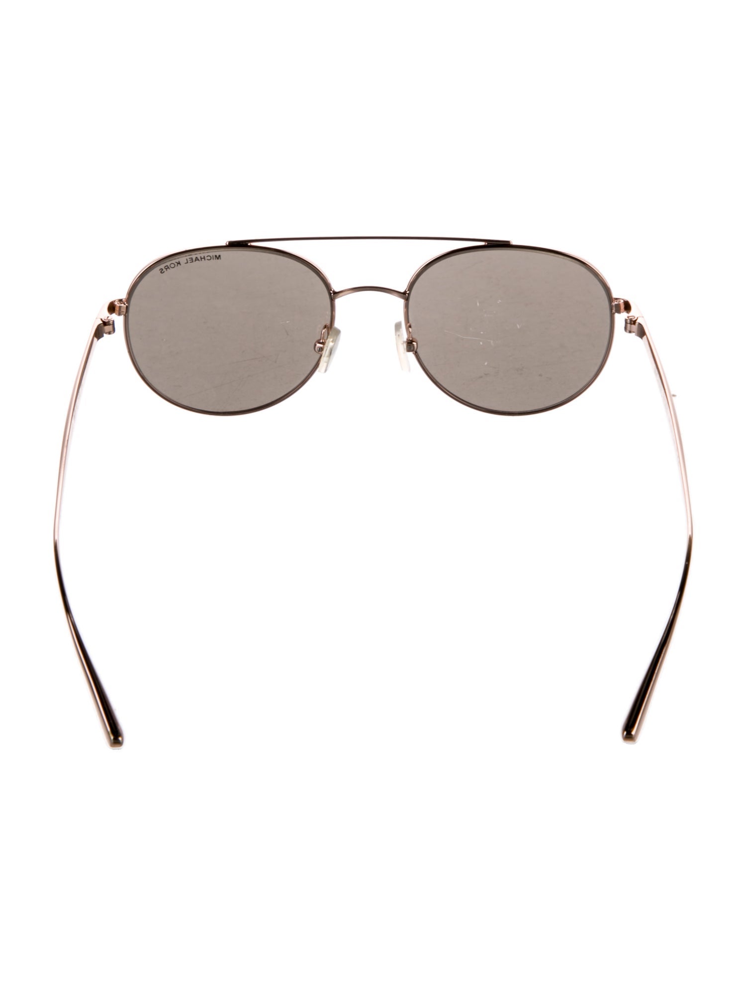 Michael Kors Round Mirrored Sunglasses