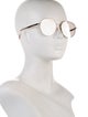 Michael Kors Round Mirrored Sunglasses