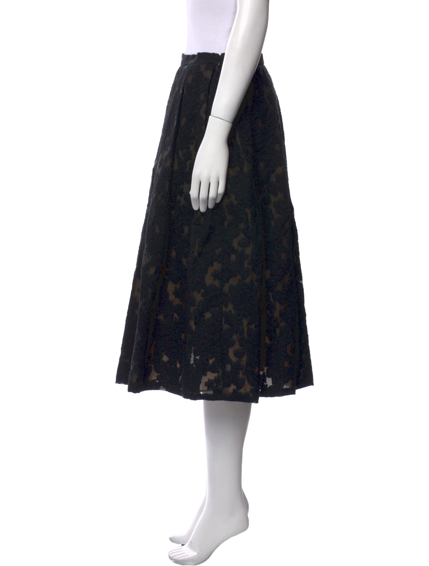 Michael Kors Floral Print Knee-Length Skirt w/ Tags