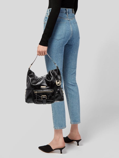 Michael Kors Patent Leather Shoulder Bag
