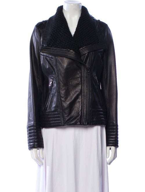 Michael Michael Kors Leather Biker Jacket