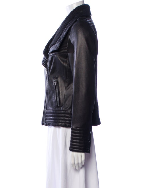 Michael Michael Kors Leather Biker Jacket