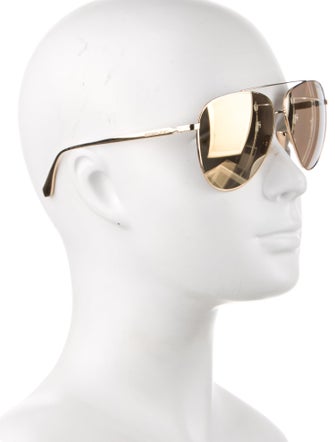 Michael Kors Aviator Tinted Sunglasses
