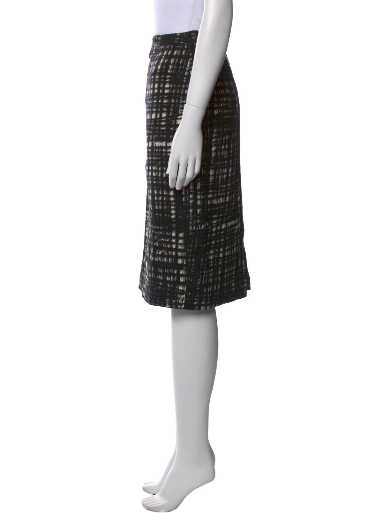 Michael Kors Wool Knee-Length Skirt