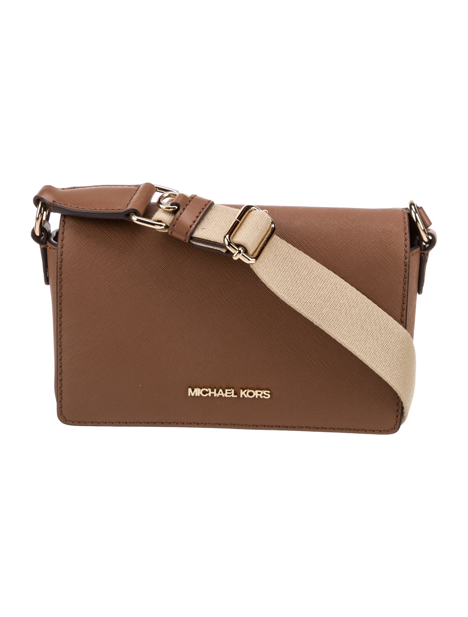Michael Kors Leather Messenger Bag