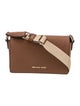 Michael Kors Leather Messenger Bag