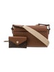 Michael Kors Leather Messenger Bag