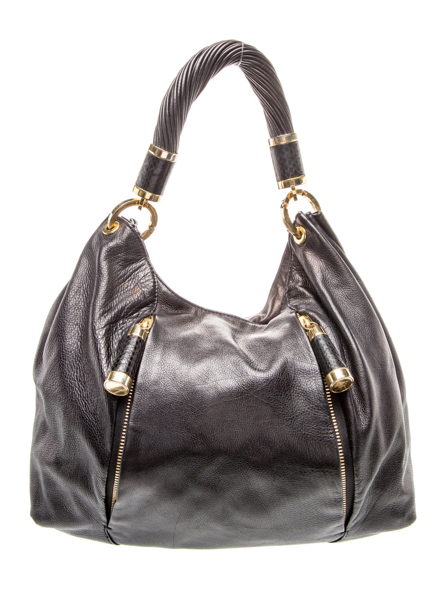 Michael Kors Leather Top Handle Bag