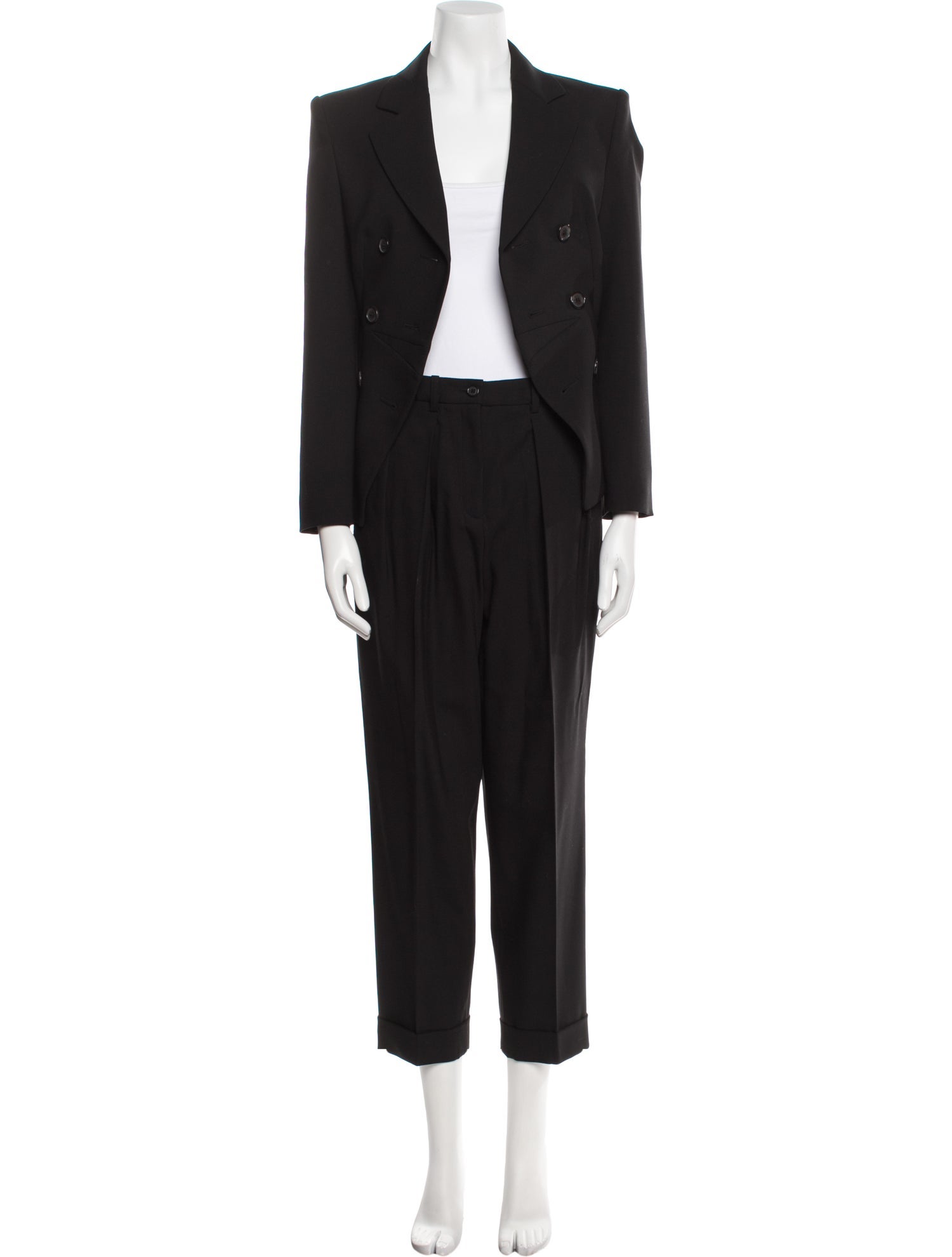 Michael Kors Virgin Wool Pantsuit