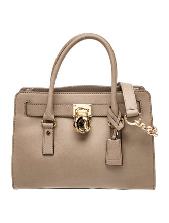 Michael Michael Kors Leather Top Handle Bag