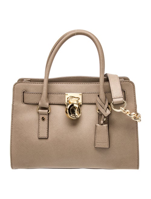 Michael Michael Kors Leather Top Handle Bag