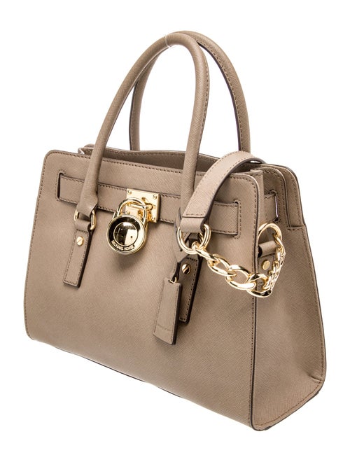 Michael Michael Kors Leather Top Handle Bag