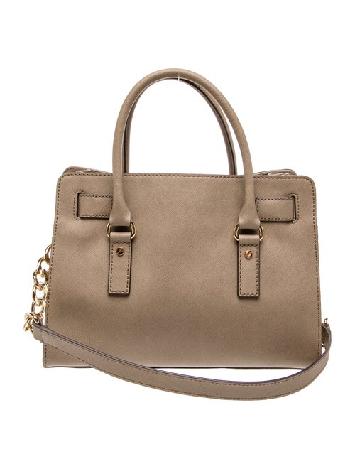 Michael Michael Kors Leather Top Handle Bag
