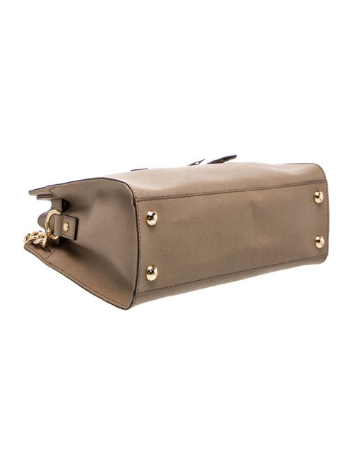 Michael Michael Kors Leather Top Handle Bag